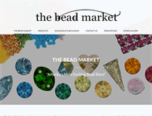 Tablet Screenshot of beadmarketny.com